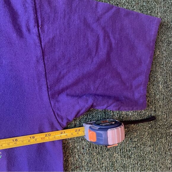 Vintage Single Stitch Double Neck Mardi Gras New Orleans Tee Shirt Large - Picture 6 of 7